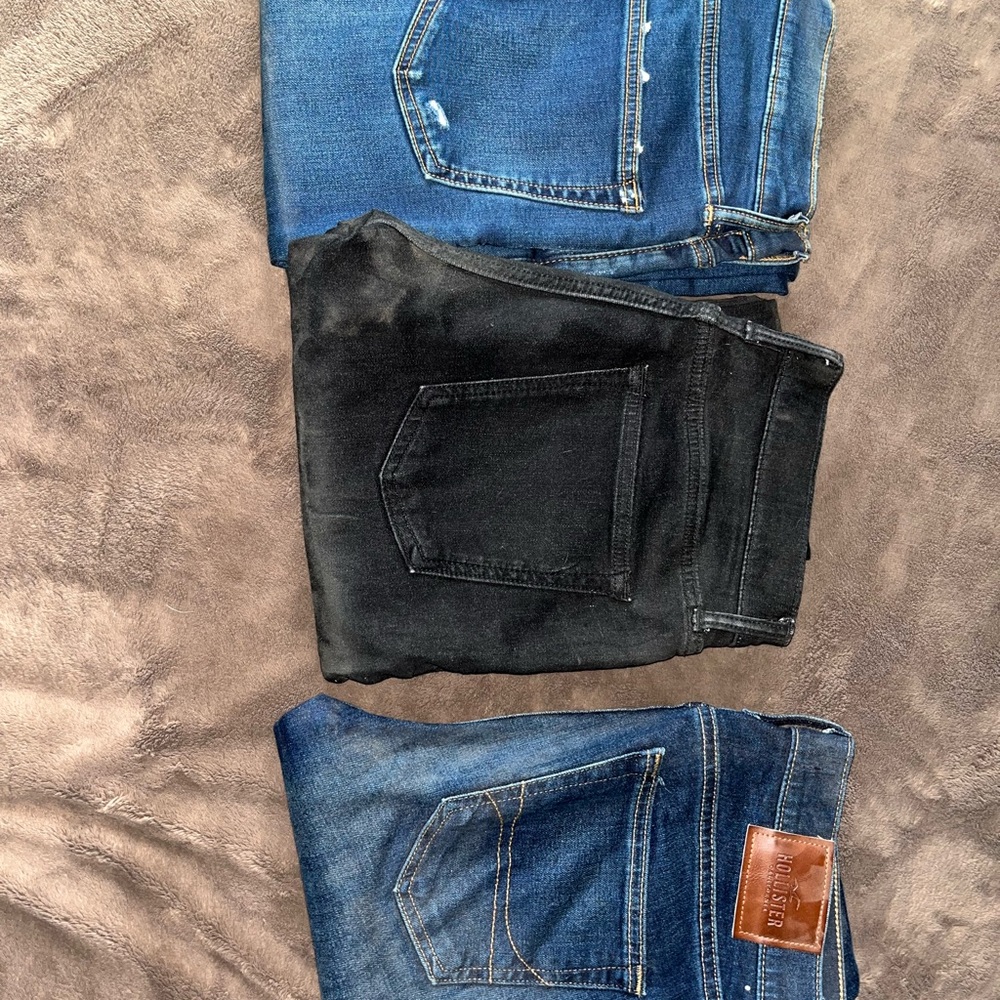 3 pair mens jeans bundle 30x30